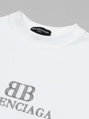 BALNCIAGA IMPORTED OVERSIZED T SHIRT (WHITE)