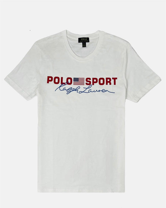 RL Premium Polo Sport t-shirt (White)