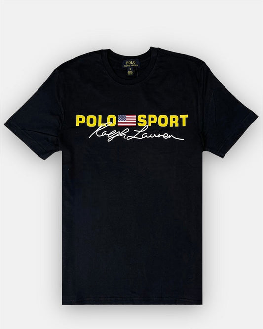 RL Premium Polo Sport t-shirt (Black)