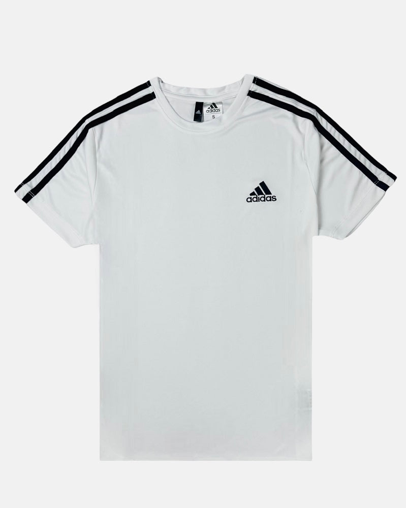 ADDAS Premium Dri-Fit T-Shirt (White)