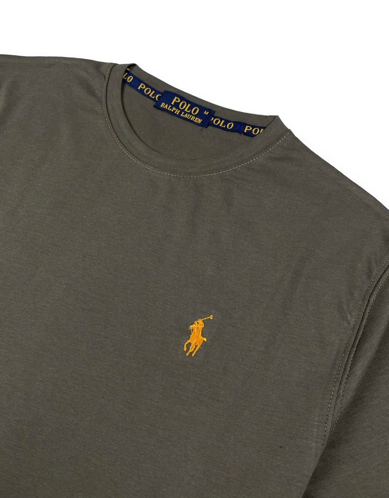 RL Premium Small Pony T-shirt (Army Green)