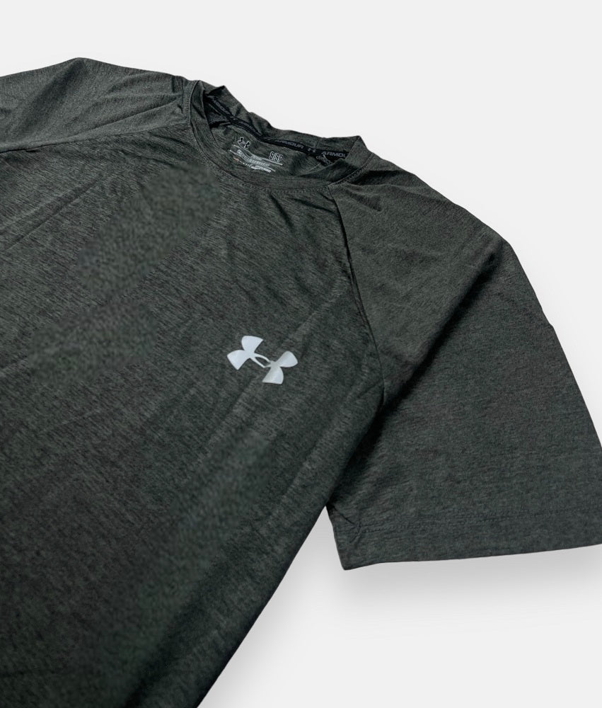 UA Imported Dri-Fit T-Shirt (Melange Charcoal Grey)