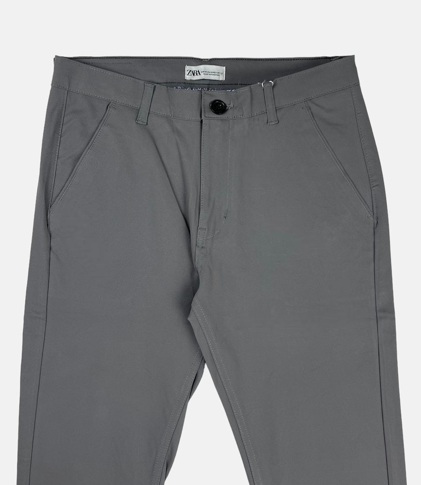 Z.A.R.A Premium Cotton Chino (Grey)