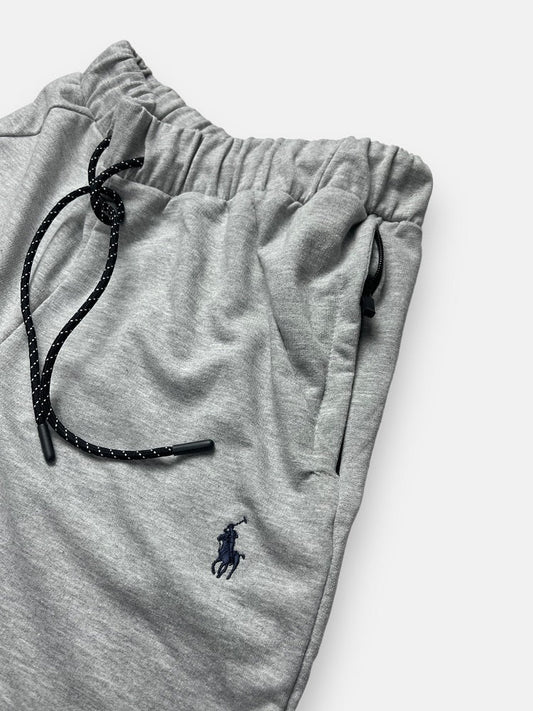 RL premium Small Pony Cotton Trouser (Heather Grey)