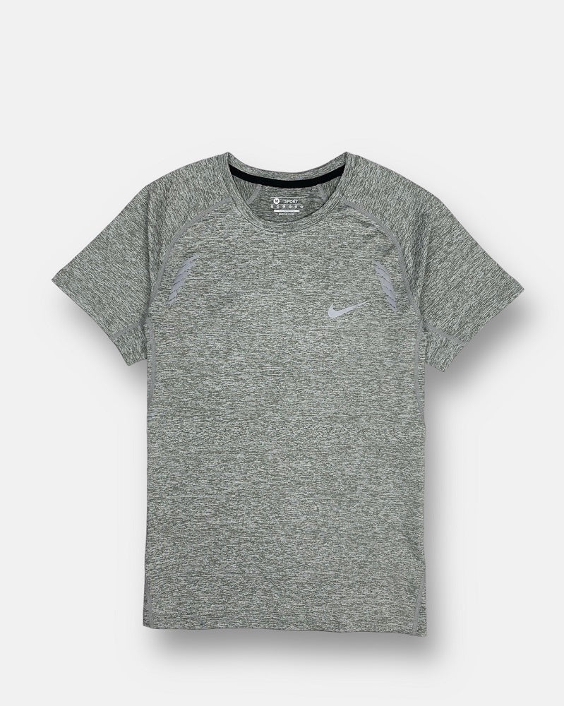 NKE  Dri-Fit  Compression T-Shirt (Heather Grey)