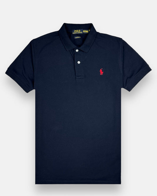 RL Small Pony Polo Shirt (Navy Blue)