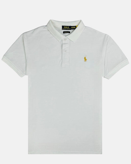 RL Small Pony Polo Shirt (white)