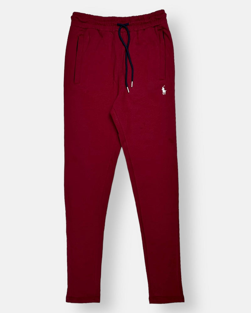 RL Polo Premium Cotton Tracksuit (Maroon)