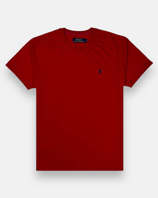 RL Premium Small Pony T-shirt Red