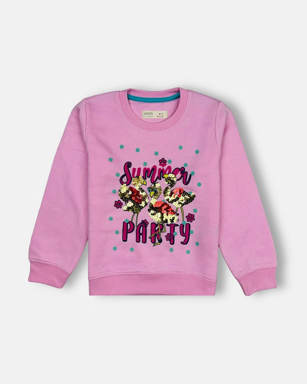 Mnoti kids Girls SweatShirt Pink