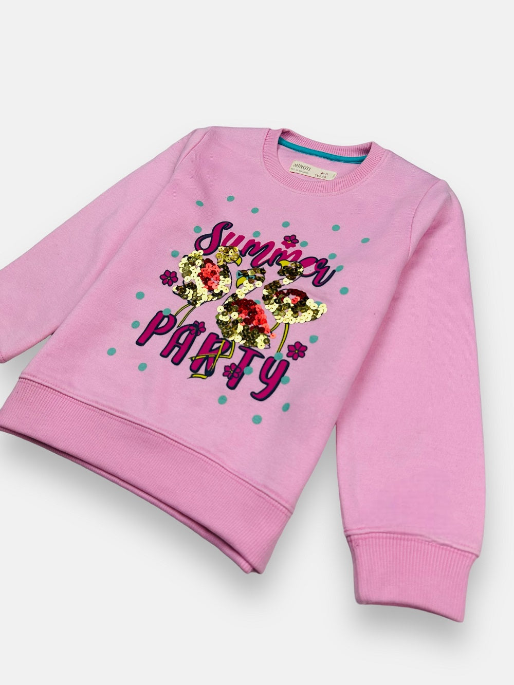 Mnoti kids Girls SweatShirt Pink