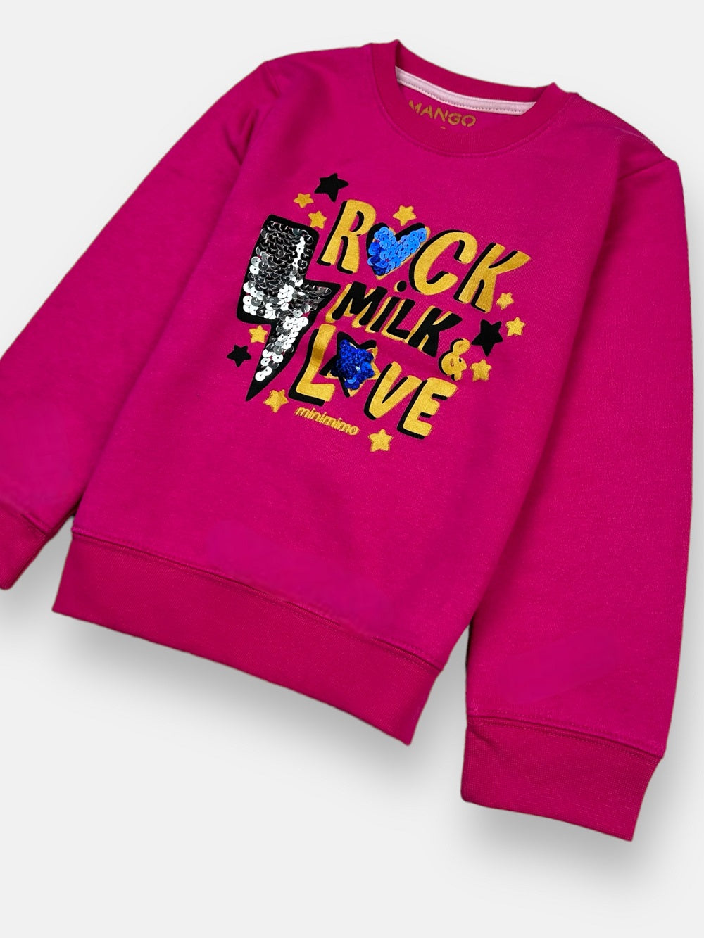 Mngo kids Girls SweatShirt Pink