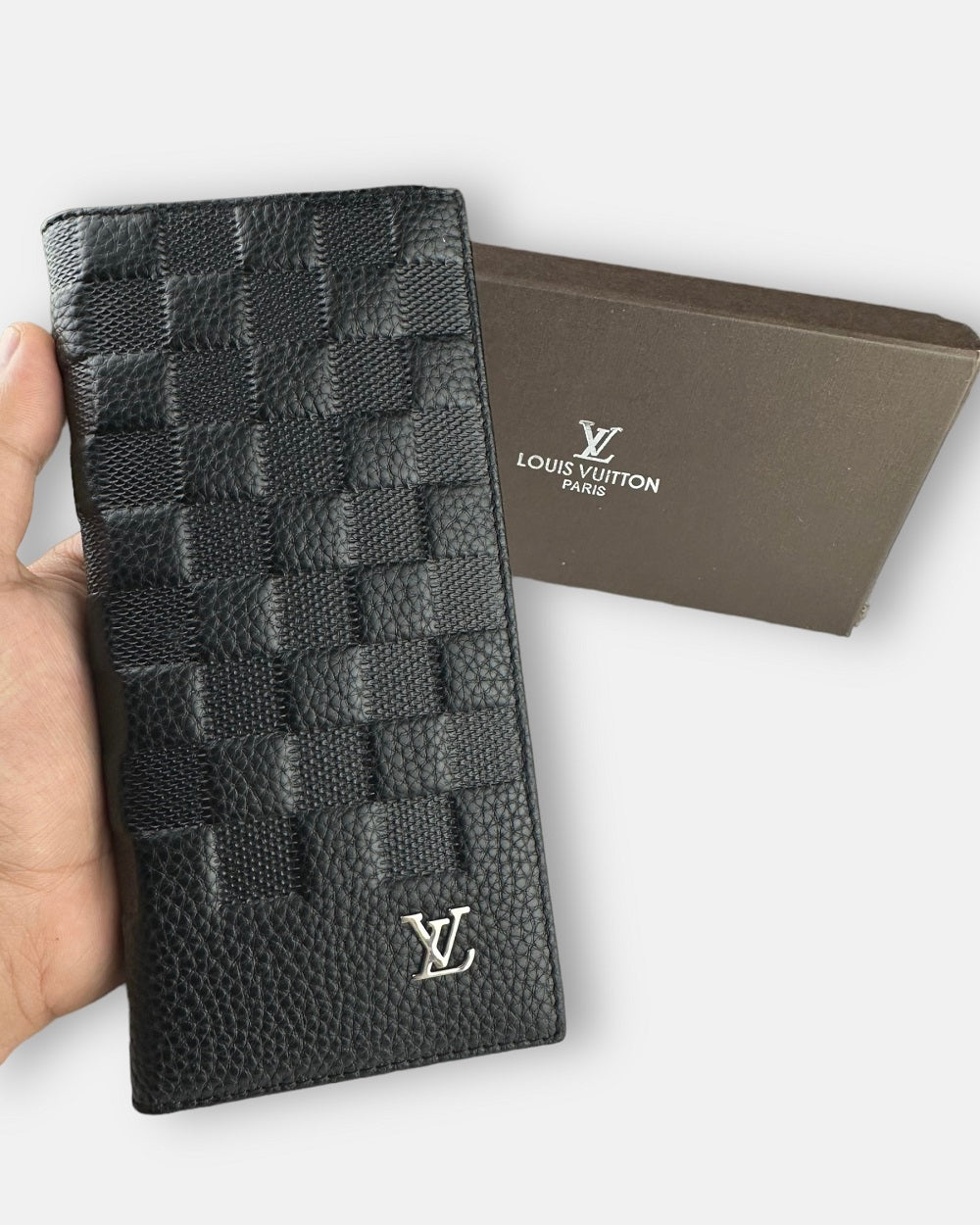 L.V Mens Long Wallet Black 60181C