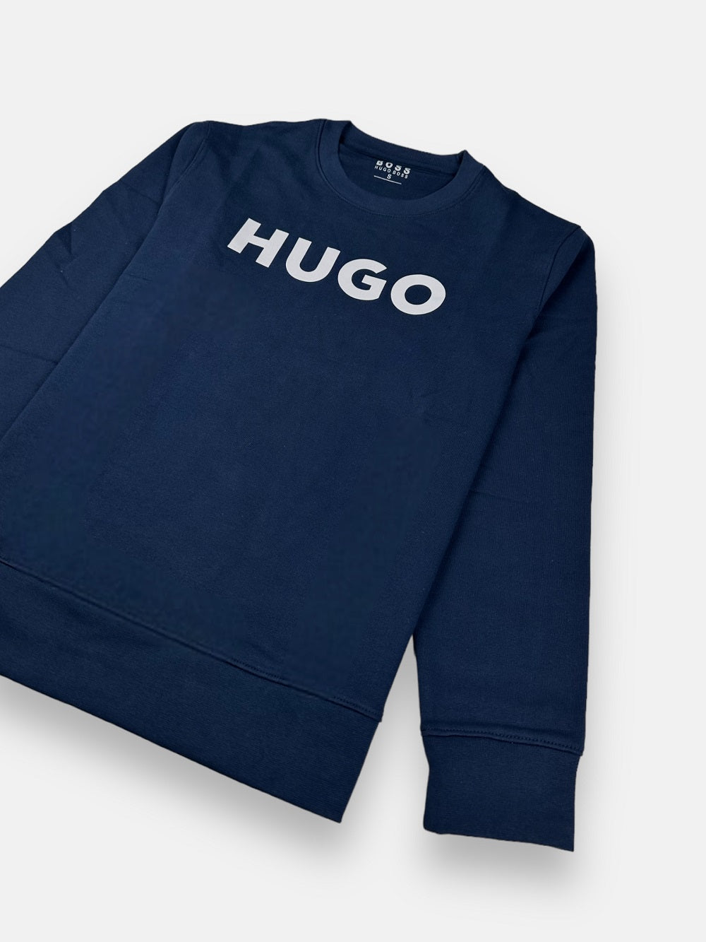 HGO BOS Premium Cotton Sweat Shirt Navy Blue