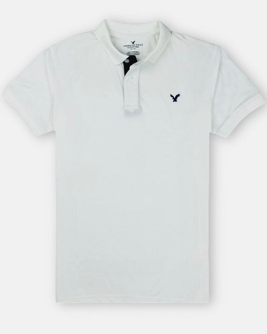 Amrcn Eagle Premium Polo shirt White