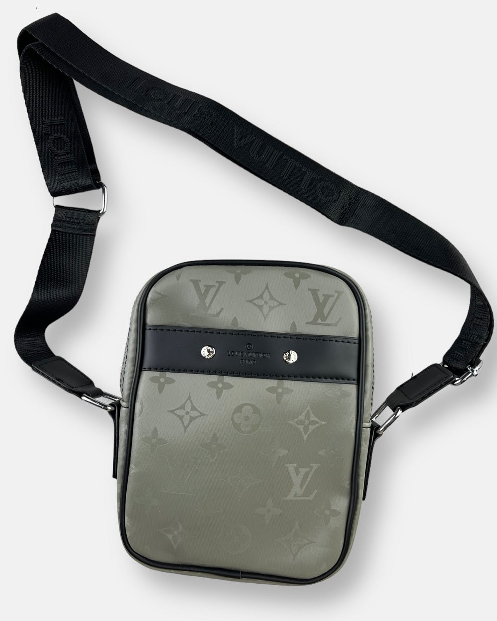 L.V Imported Cross Body Bag Grey 8018