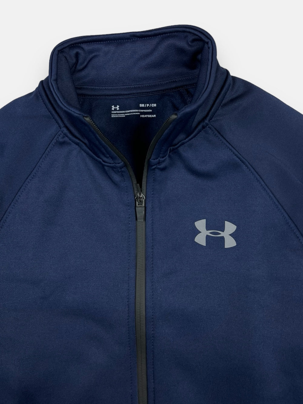 UA Imported polyester Fleece Tracksuit (Navy Blue)