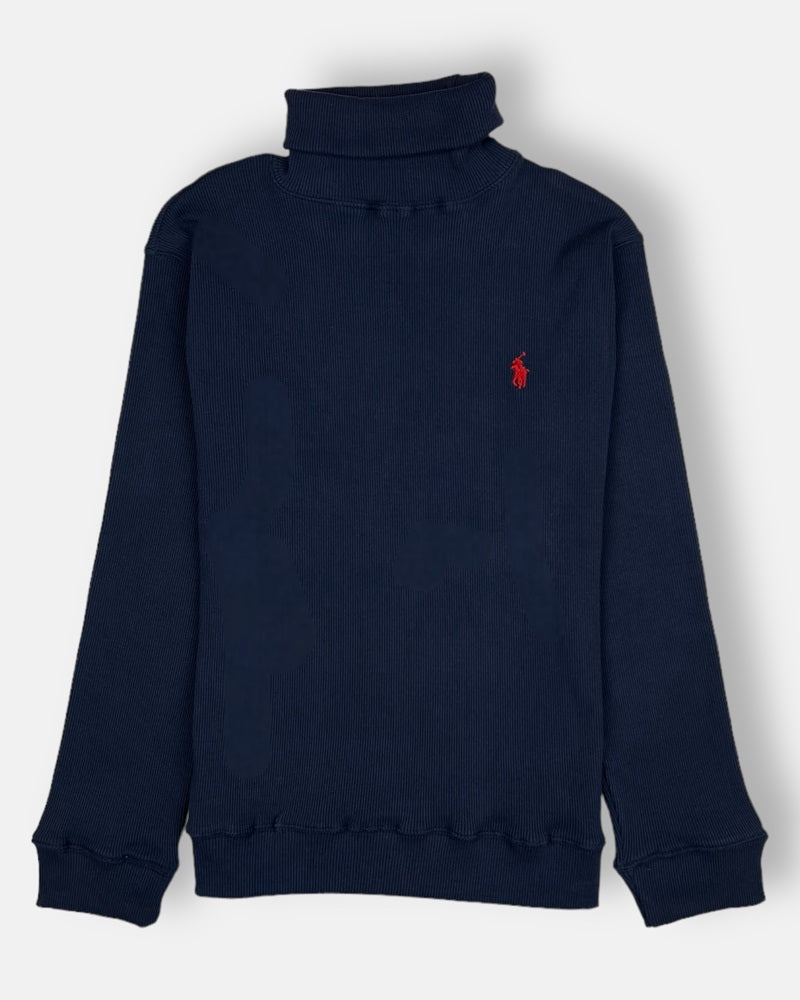 RL Premium Small Pony Turtle Neck (Navy Blue)