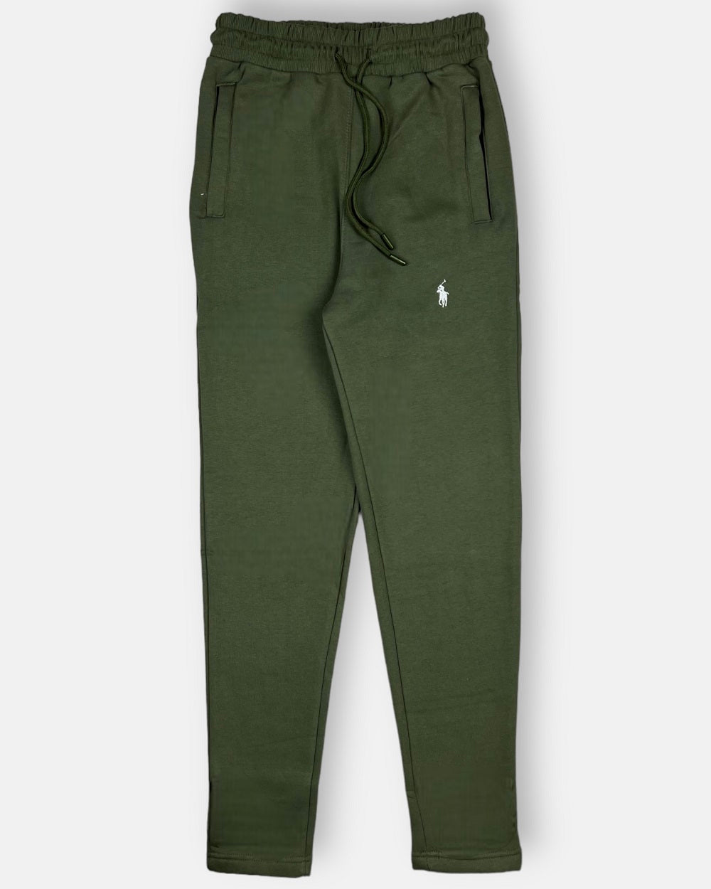 RL Premium Cotton Fleece Trouser (Olive Green)