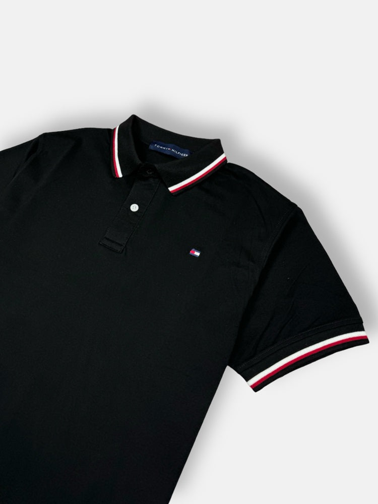 TH Premium Tipping Polo Shirt (Black)