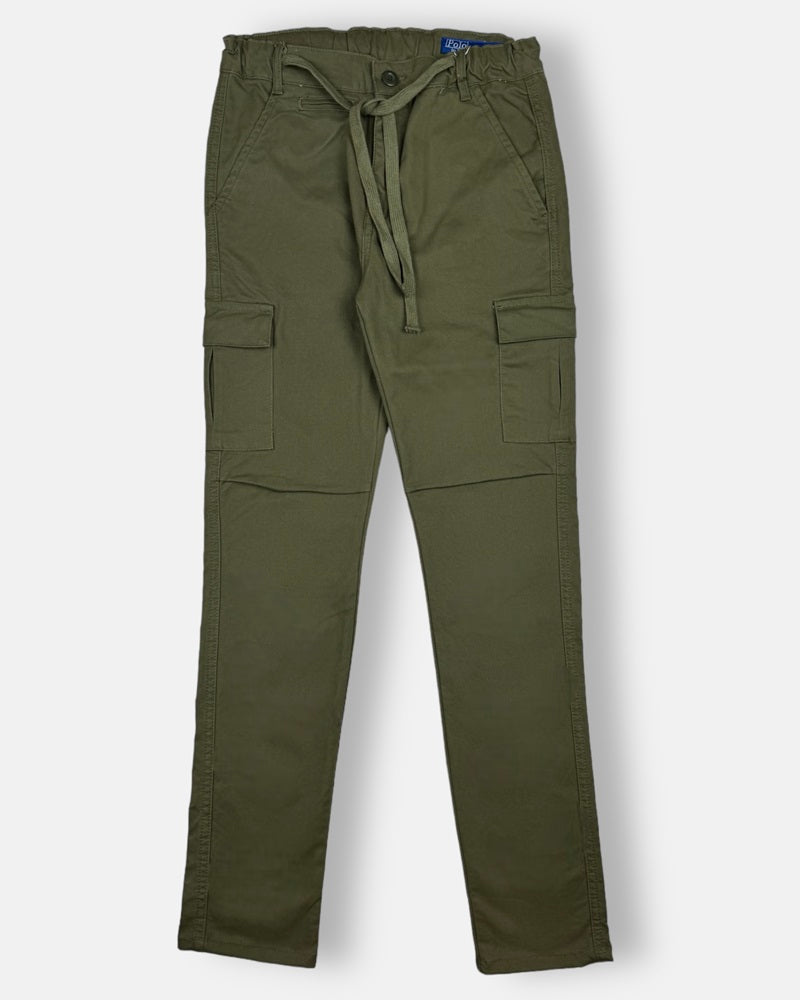 RL Imported Six Pocket Cargo Trouser (Olive Green)