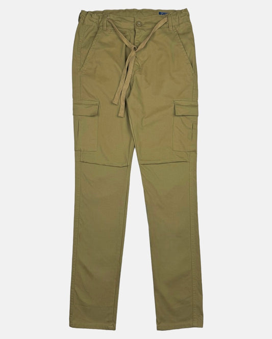 RL Imported Six Pocket Cotton Waist Jogger Trouser (Khaki)