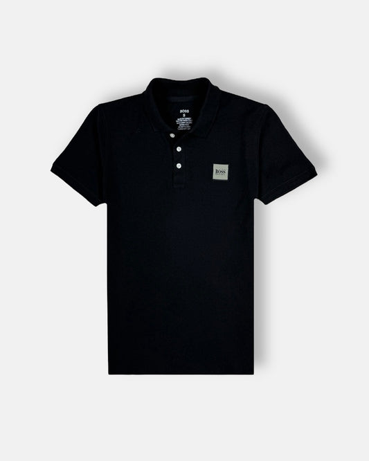 HGO BOSS Premium Polo Shirt (Black)