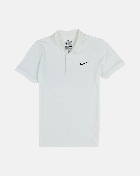 NKE Premium Polo Shirt (White)