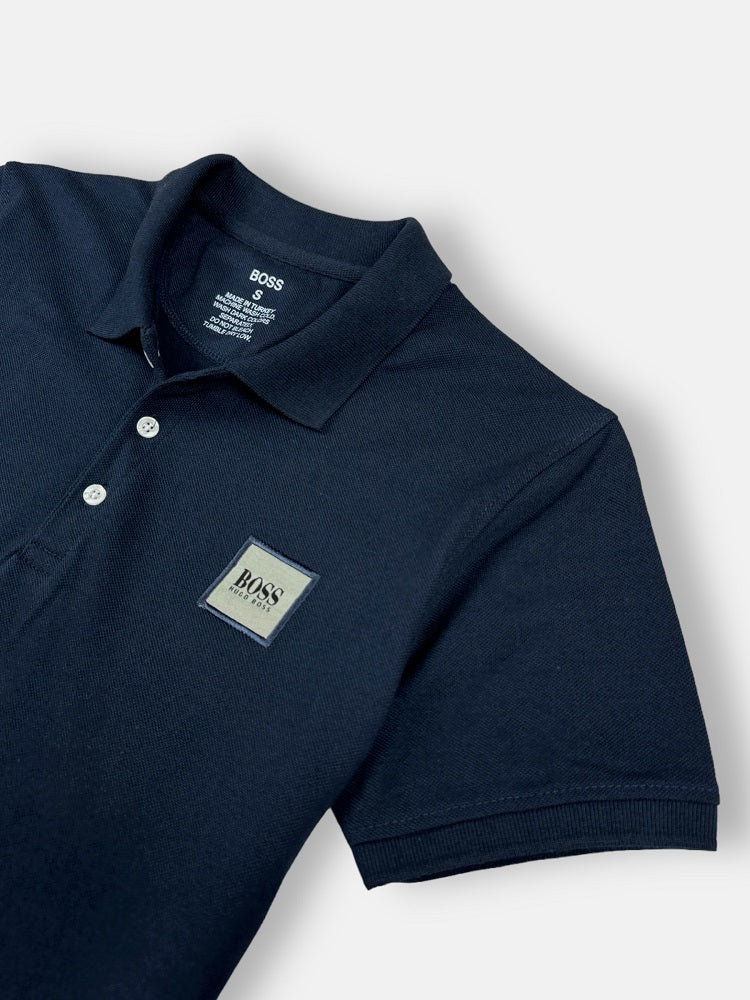 HGO BOSS Premium Polo Shirt (Navy Blue)