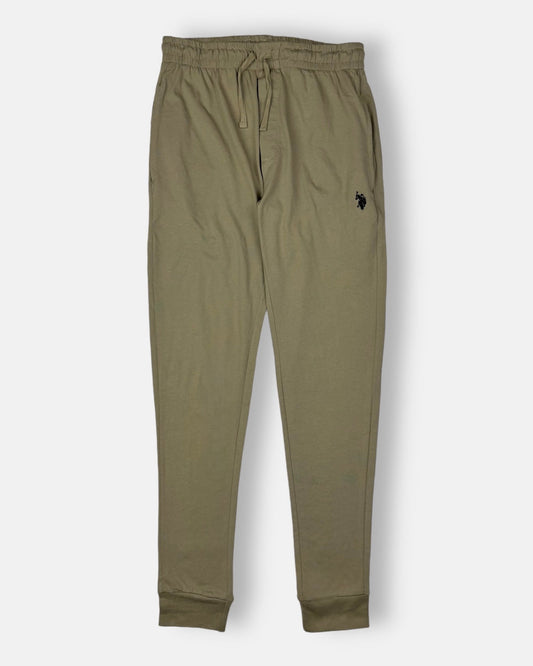 US PLO Premium Cotton Jersey Summer Trouser (Khaki)