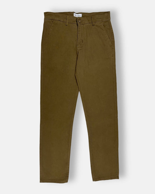 Z.A.R.A Premium Cotton Chino (Camel)