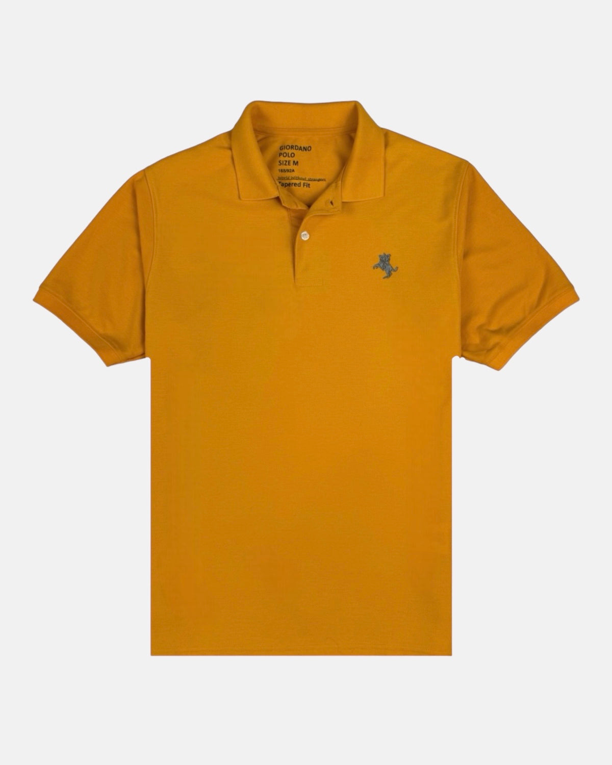 GRDNO Premium Napoleon HD Logo Polo Shirt (Mustard)