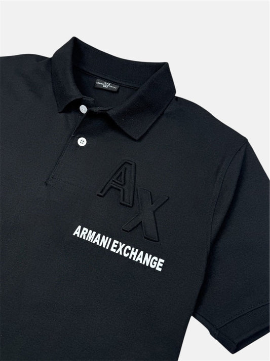 A-X PREMIUM POLO SHIRT (BLACK)
