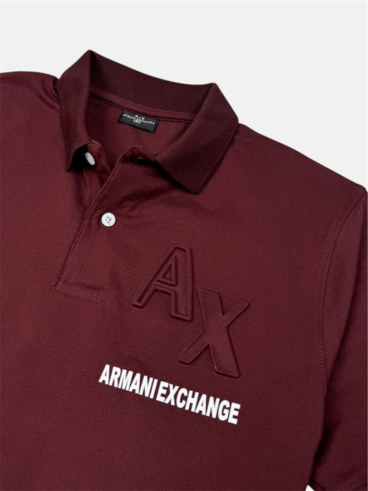 A-X PREMIUM POLO SHIRT (MAROON)