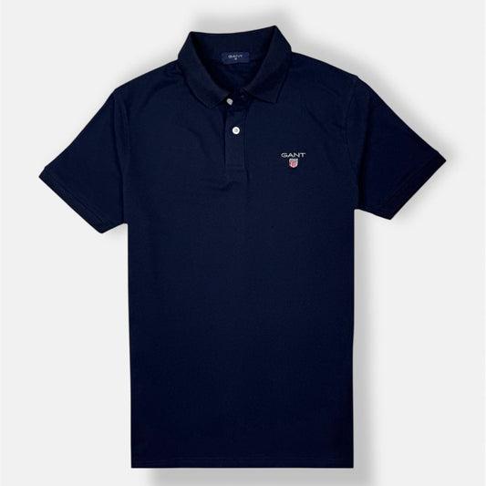 G.A.N.T PREMIUM POLO SHIRT (NAVY BLUE)