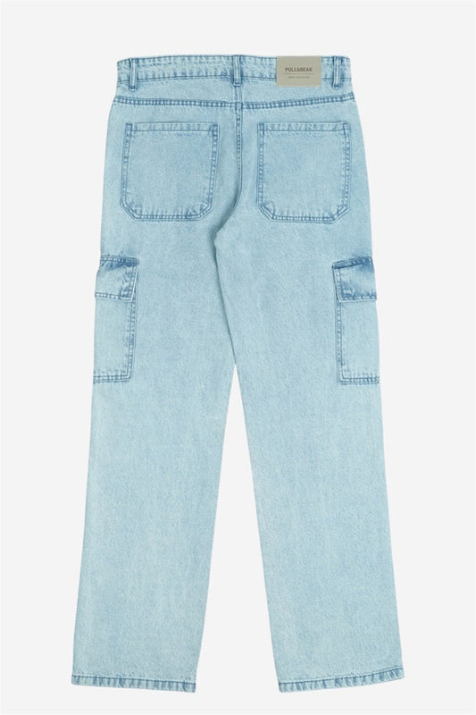 P&B Premium Loose Fit Trouser (Ice Blue)