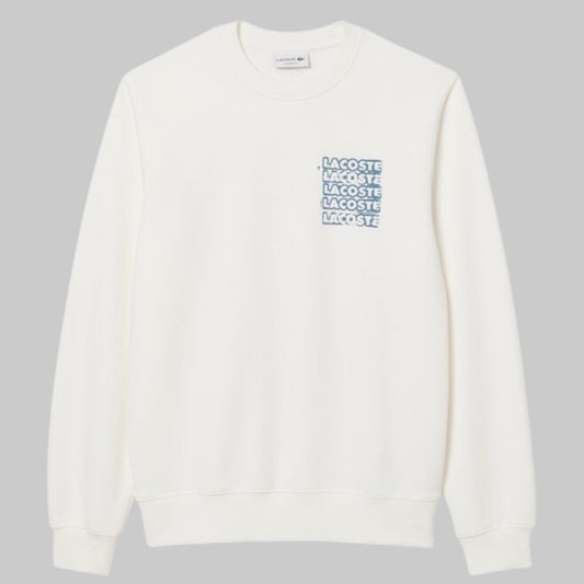 LCSTE PREMIUM COTTON FLEECE GRAPHIC PRINT SWEATSHIRT (WHITE)