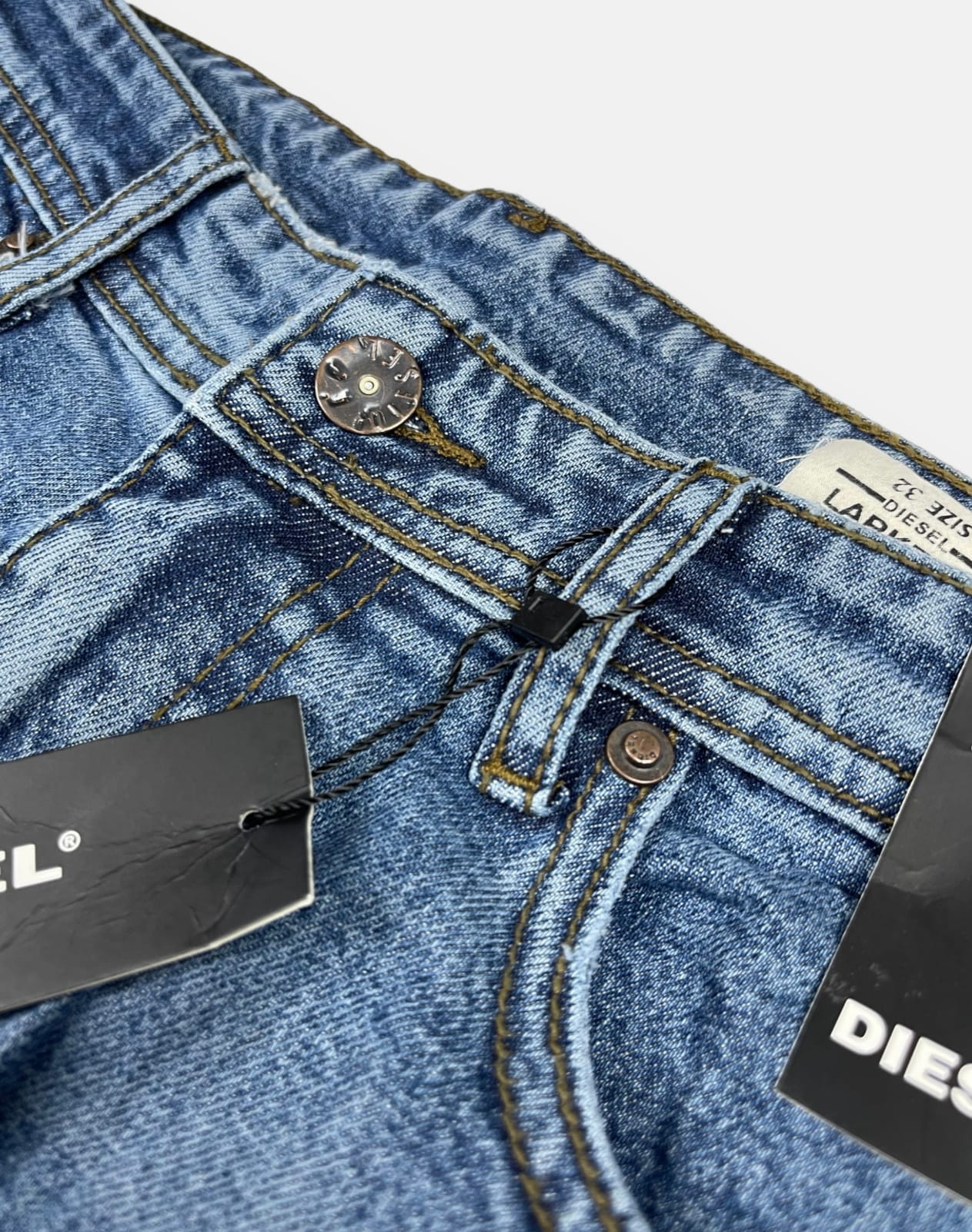 DESL Premium Slim Fit Denim Jeans Ice Blue