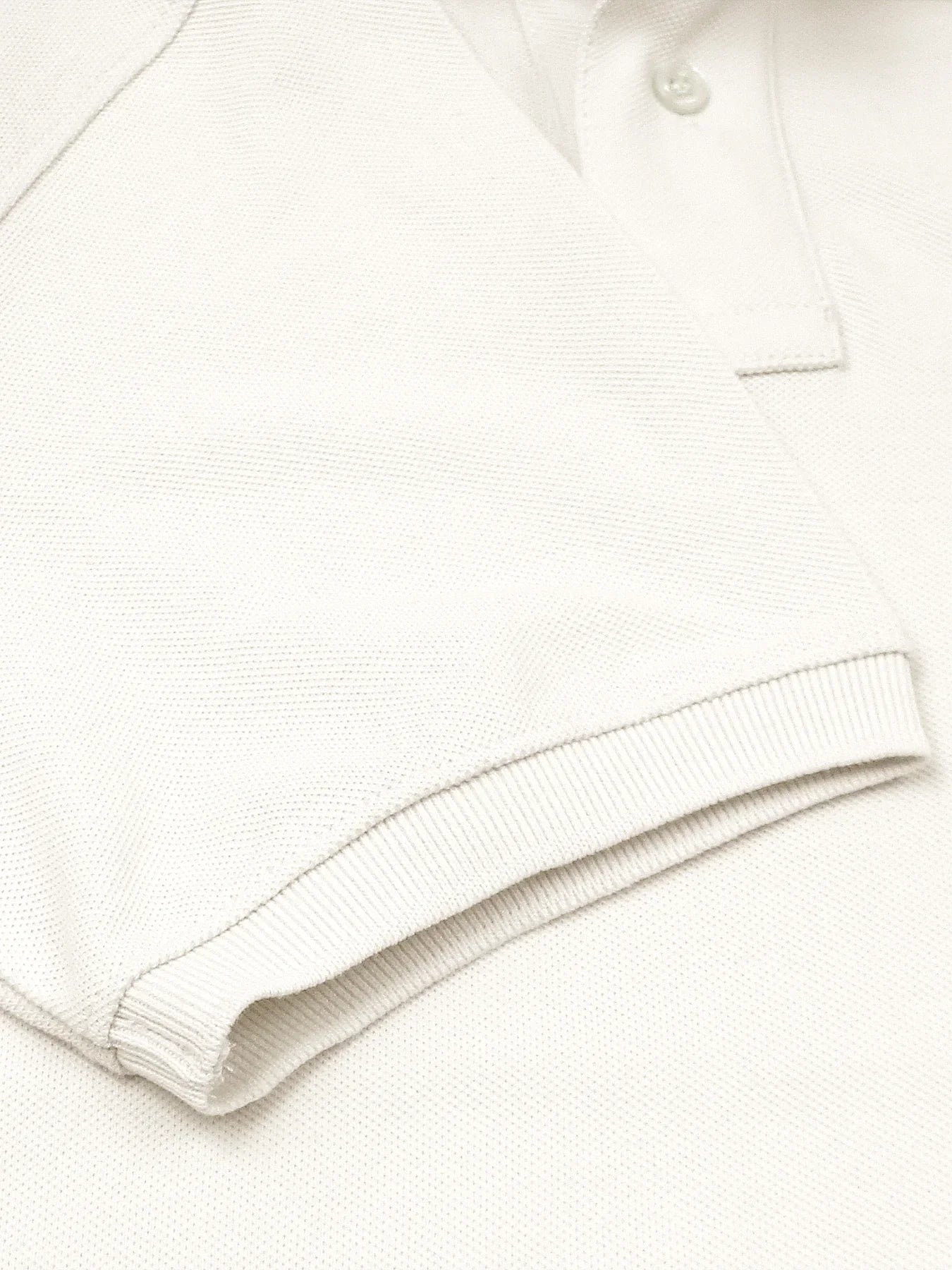 RL Premium Big Pony Self Emb Polo shirt (Off-White)