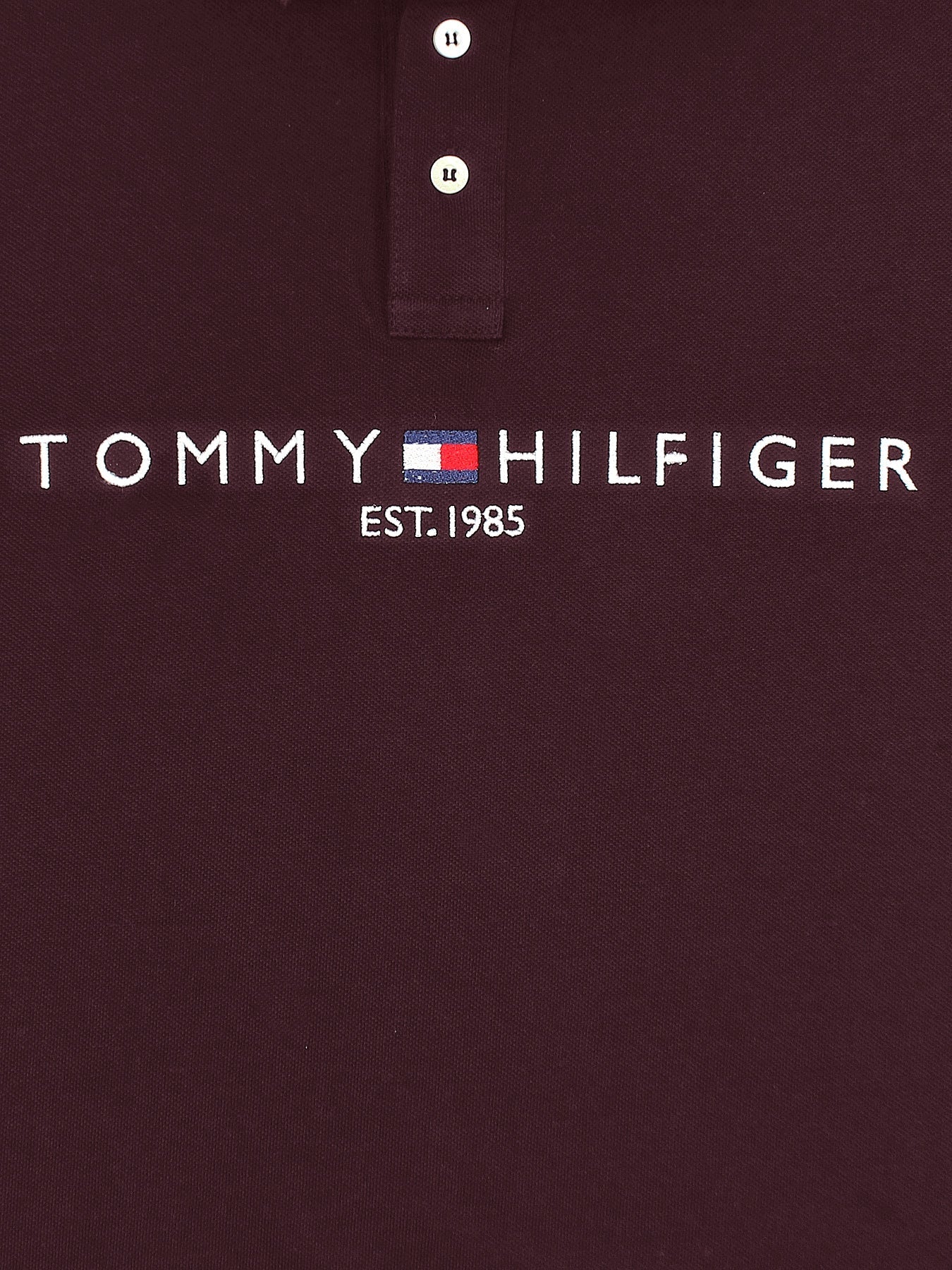 Tommy Premium Self Emb Polo Shirt (Maroon)