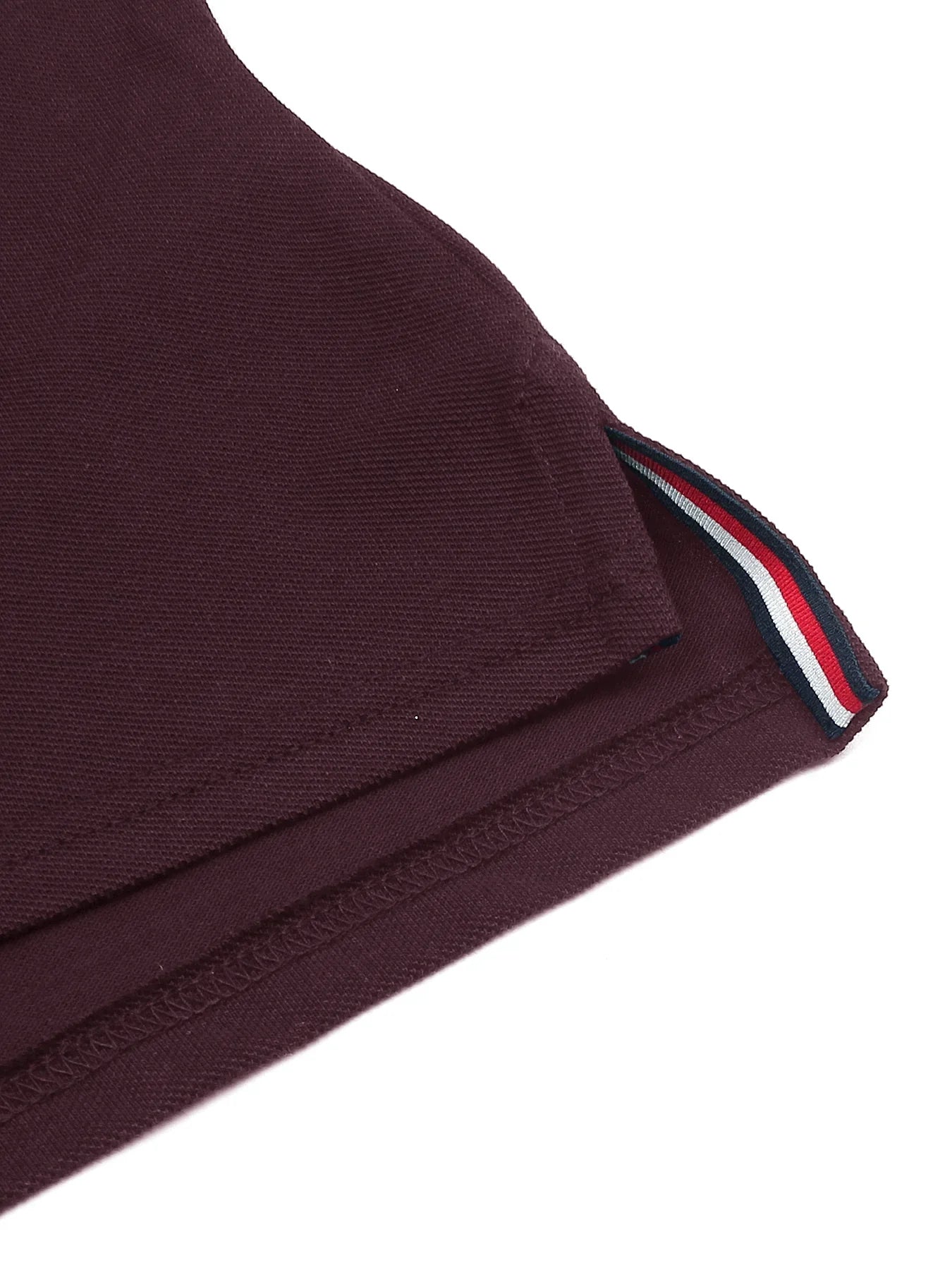 Tommy Premium Self Emb Polo Shirt (Maroon)