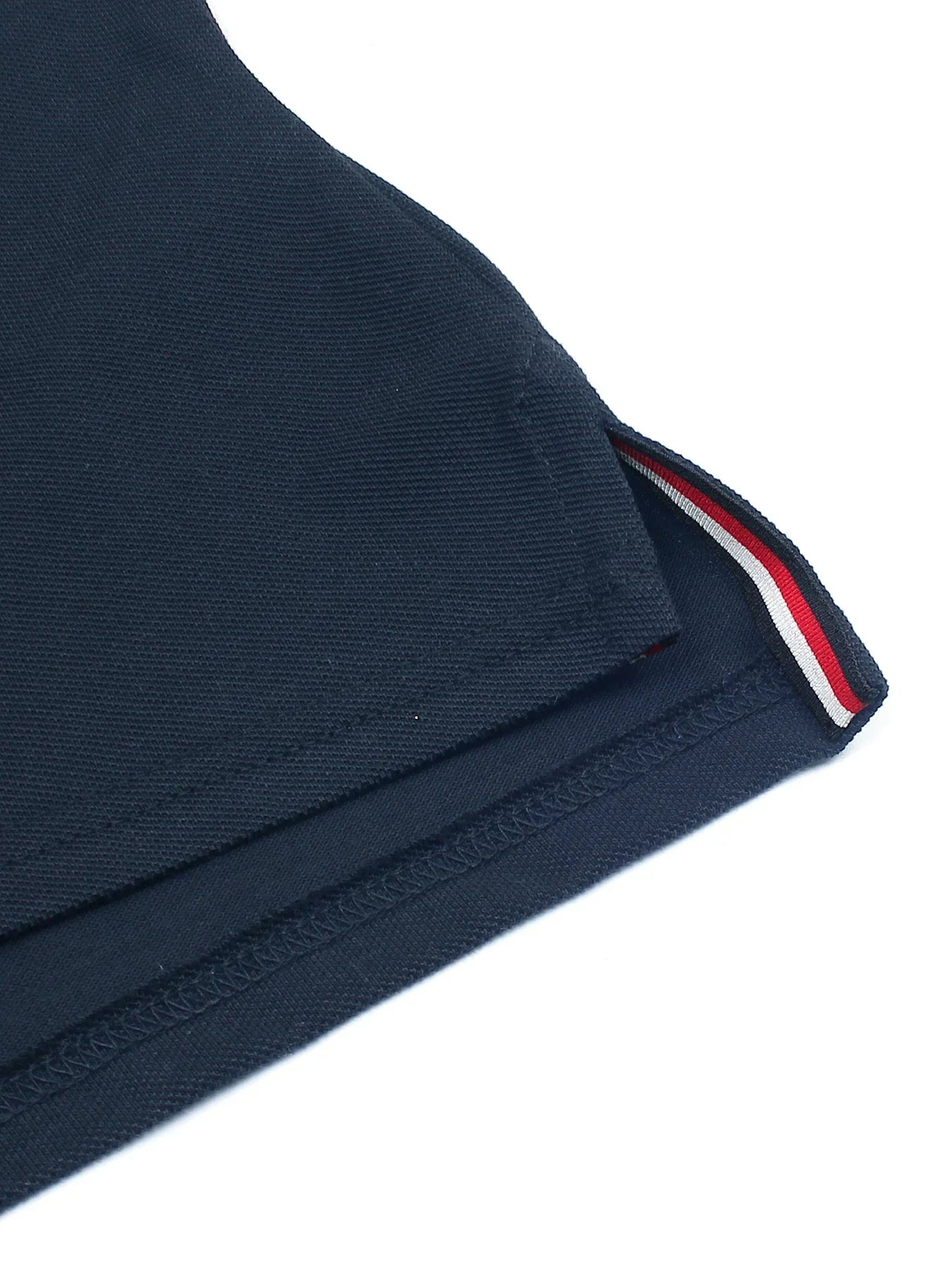Tommy Premium Self Emb Polo Shirt (Navy Blue)