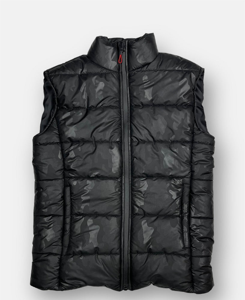 Z.A.R.A Premium Puffer Jacket (Black Camouflage)