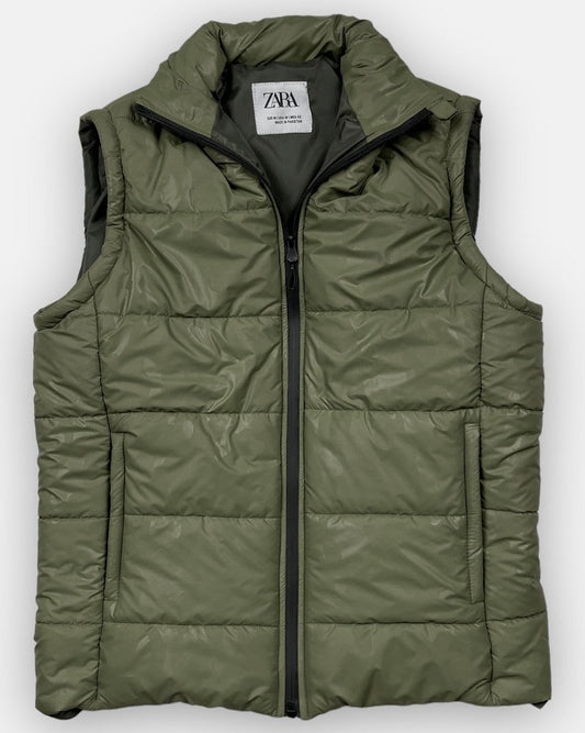 Z.A.R.A Premium Puffer Jacket (Olive Green Camouflage)