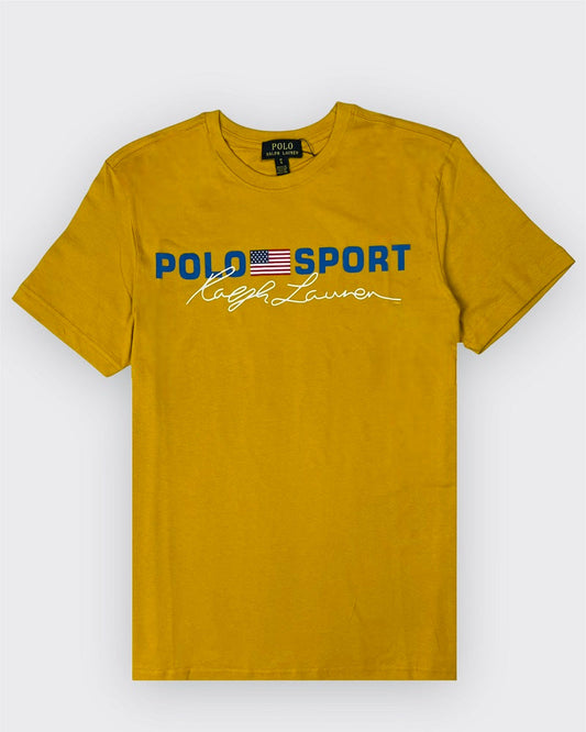 RL Premium Polo Sport t-shirt (Mustarad)