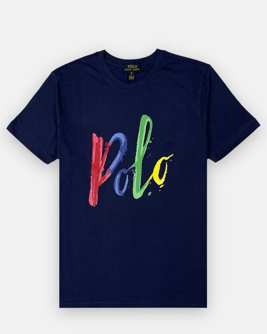 RL Premium Multi-Polo t-shirt (Navy Blue)