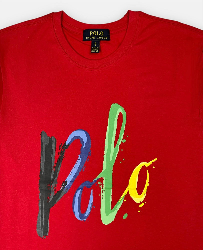 RL Premium Multi-Polo t-shirt (Red)