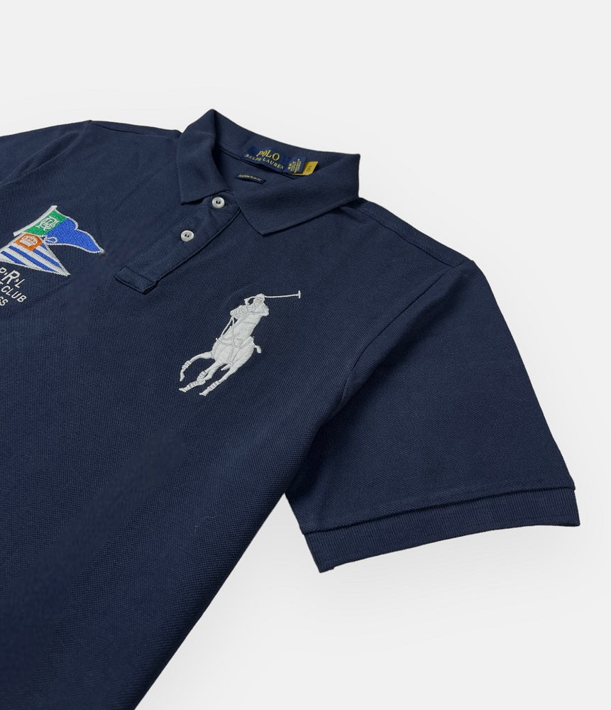 RL Imported Yatch Club Polo Shirt (Navy Blue)