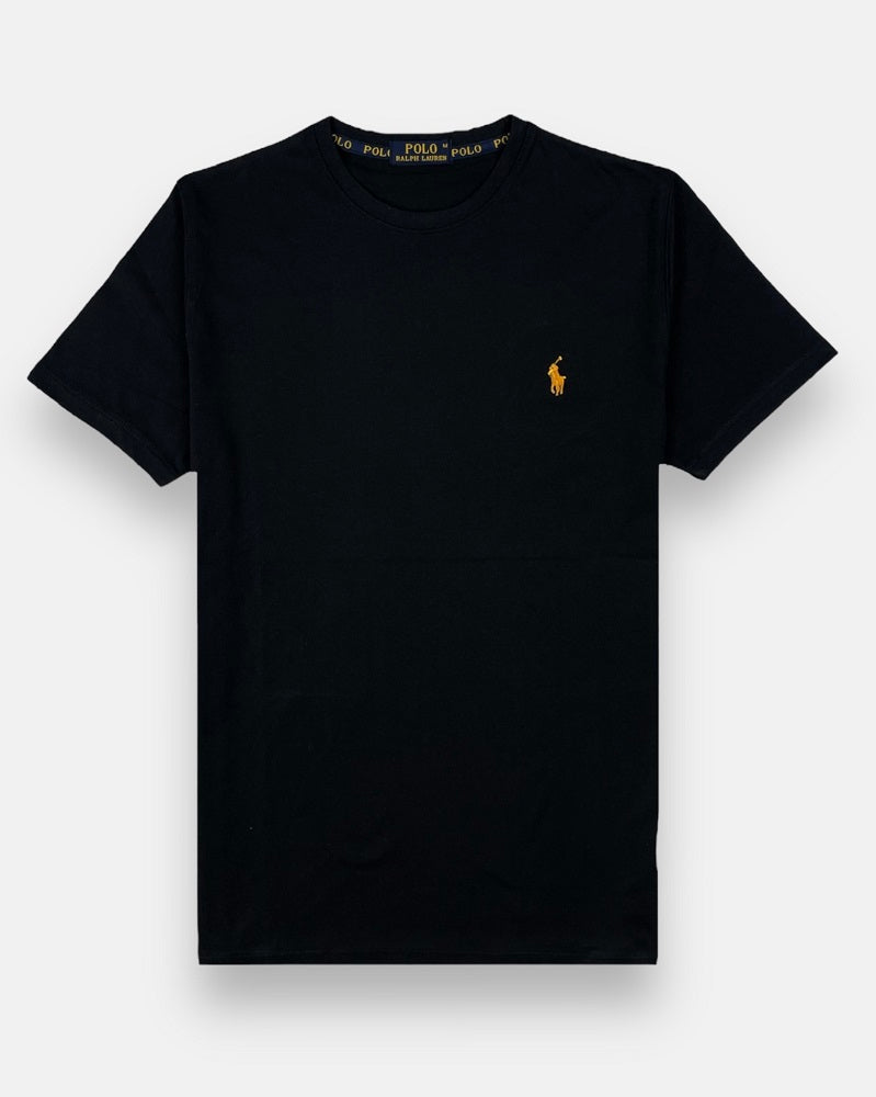 RL Premium Small Pony T-shirt (Black)