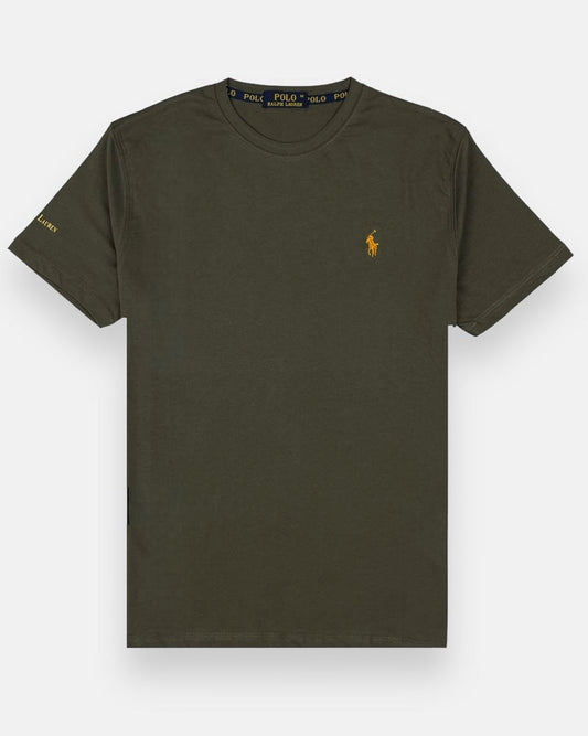 RL Premium Small Pony T-shirt (Army Green)